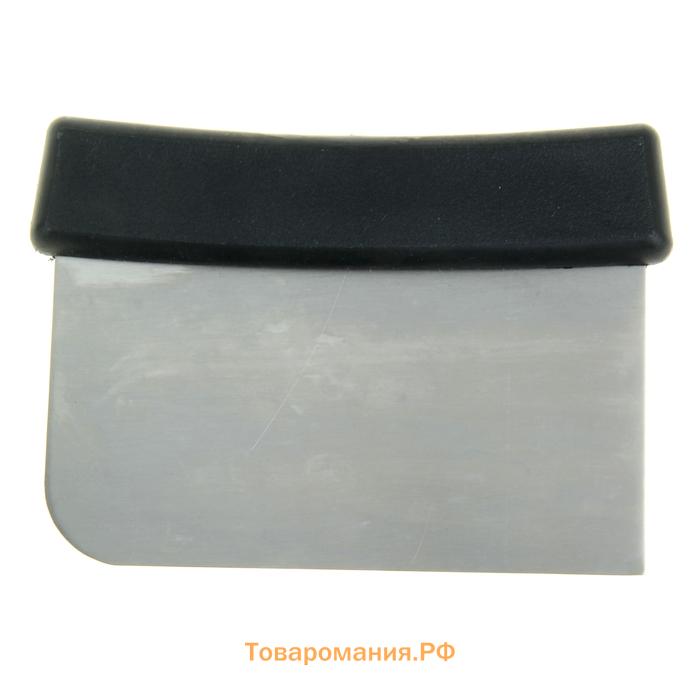 Шпатель кондитерский KONFINETTA, 16×11.5 см, чёрный