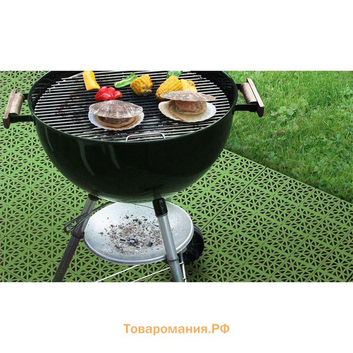 Универсальное покрытие для садовых дорожек ERFOLG H&G, 33×33 см, набор, 9 шт., зелёное