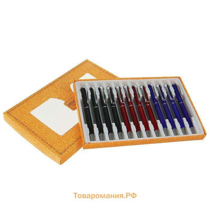 Ручка подарочная, шариковая, поворотный корпус, «Цветы», МИКС