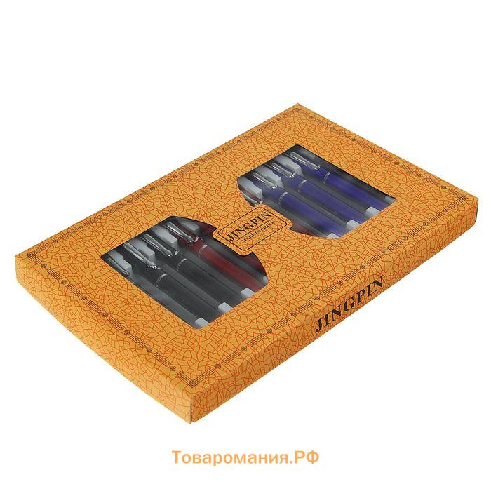 Ручка подарочная, шариковая, поворотный корпус, «Цветы», МИКС