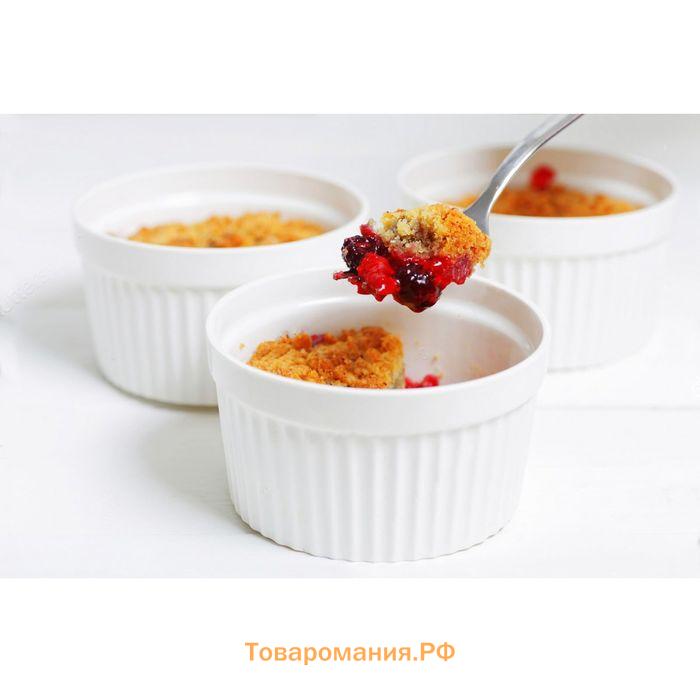 Рамекин Wilmax, 200 мл, d=9 см, фарфор, белый