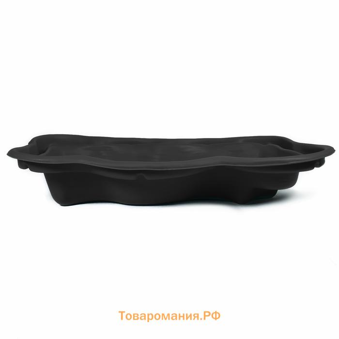 Пруд садовый пластиковый, 1300 л, чёрный