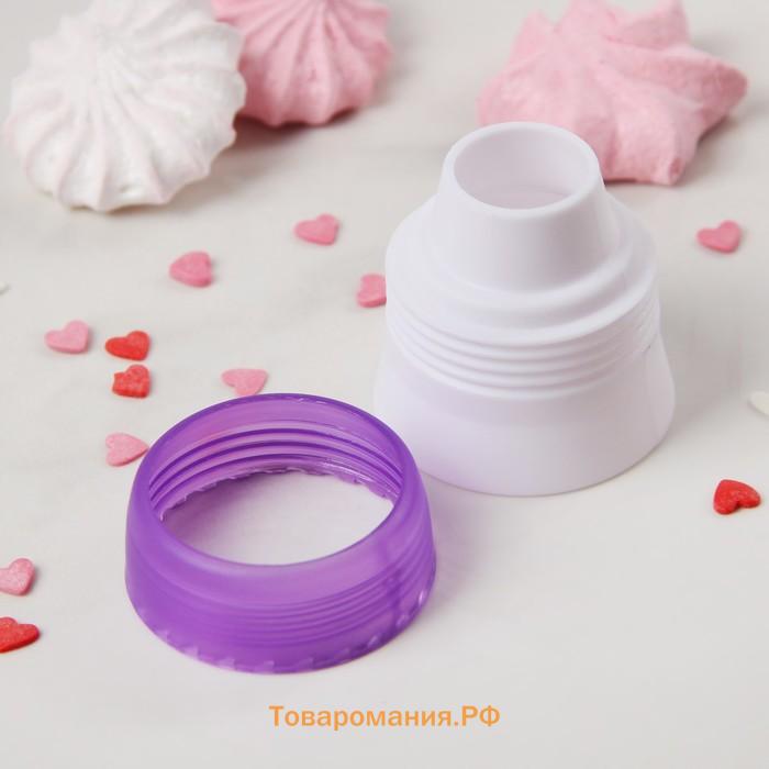 Адаптер для кондитерского мешка , для насадки d=3.7 см