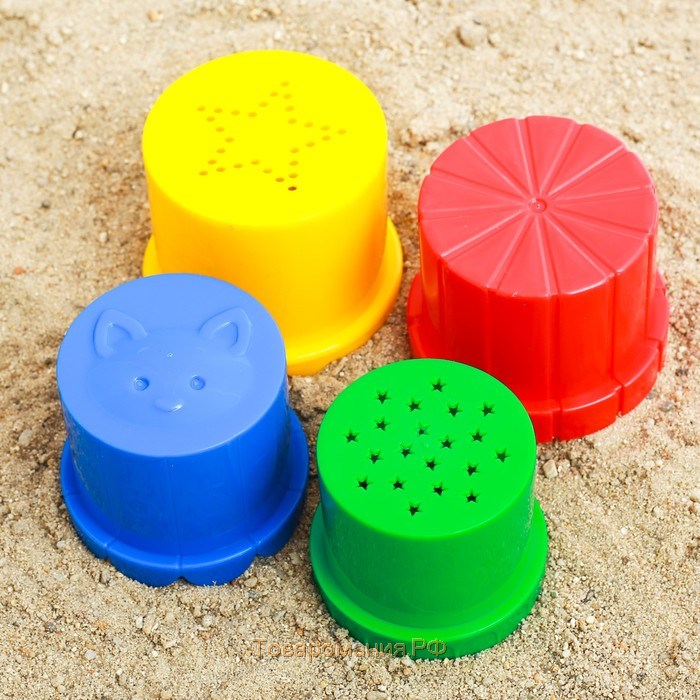 Набор для игры в песке, цвета МИКС