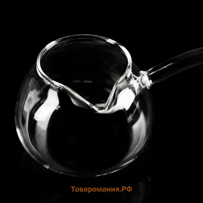 Турка «Лаконичность», 350 мл, 18×9×9 см, стекло