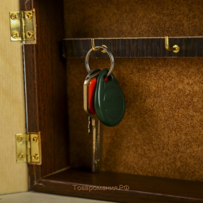 Ключница "Ключи" венге 12х17 см
