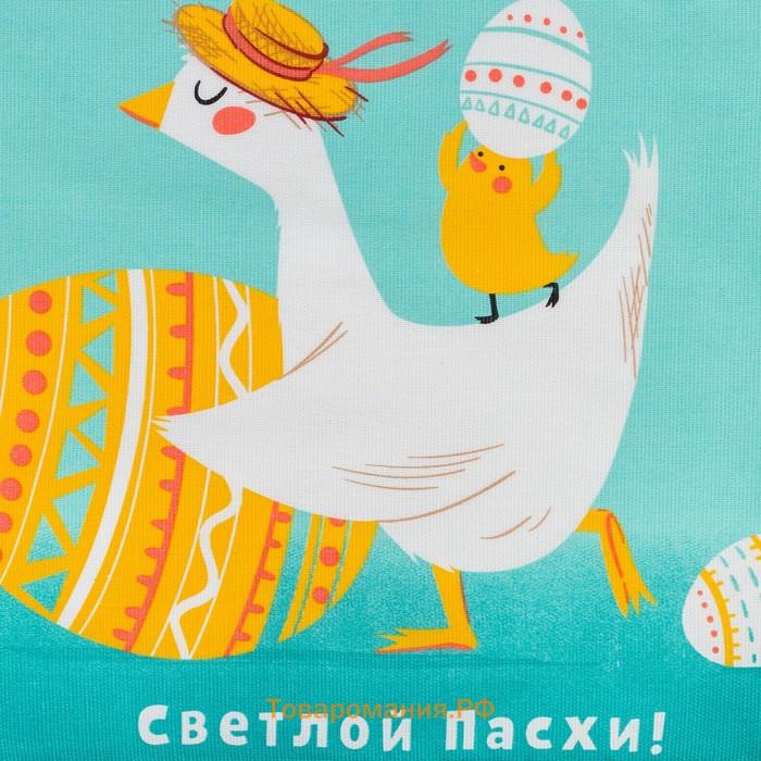 Полотенце пасхальное  «Светлой пасхи» 35×60 см, 100% хлопок, 160 г/м²