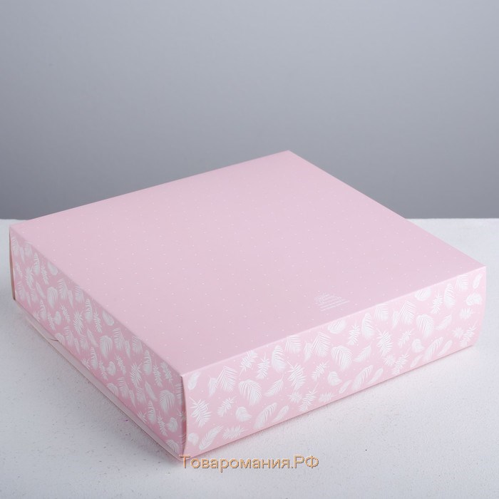 Коробка подарочная, упаковка, «Present for you», 20 х 18 х 5 см