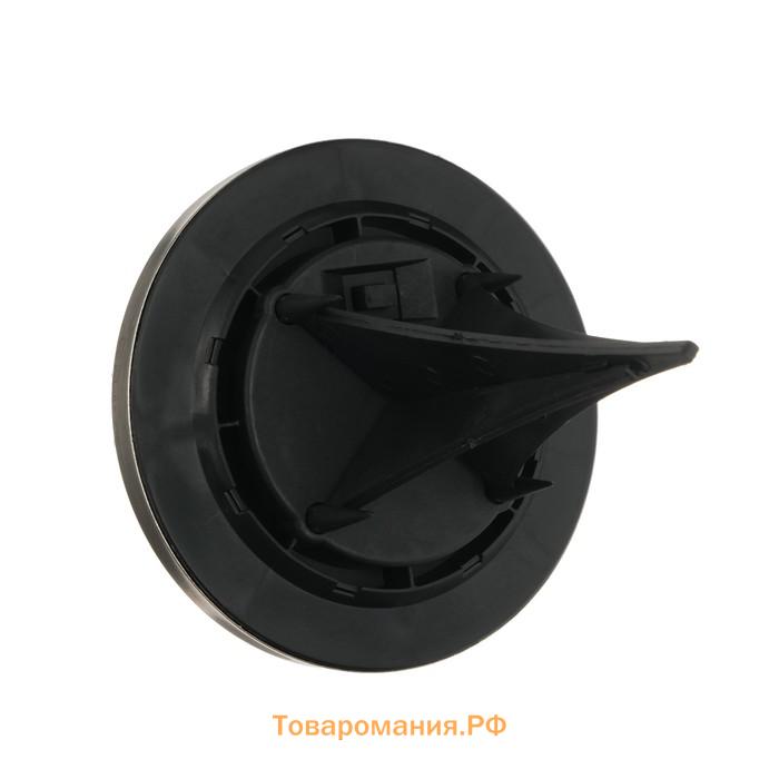 Садовый светильник, уличный, на солнечной батарее, 8 LED, свечение тёплое белое