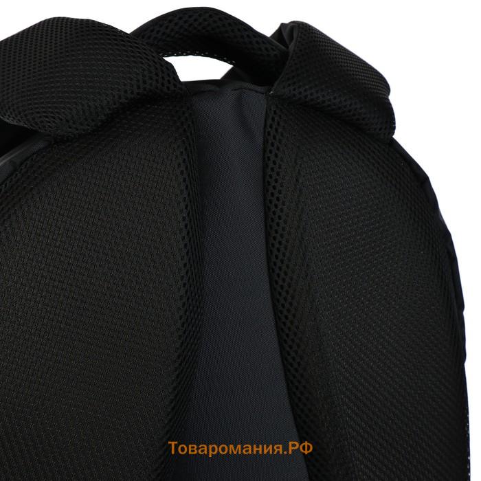 Рюкзак молодёжный, 44 х 30 х 17 см, эргономичная спинка, Calligrata Р "Котик"