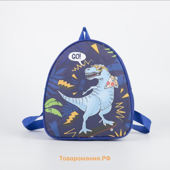 Рюкзак детский для мальчика Go! Dinosaur, 23х20,5 см