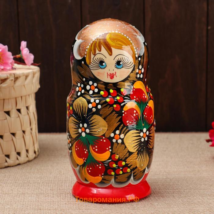 Матрёшка 5-ти кукольная "Надя" ягоды , 17-18см, ручная роспись.