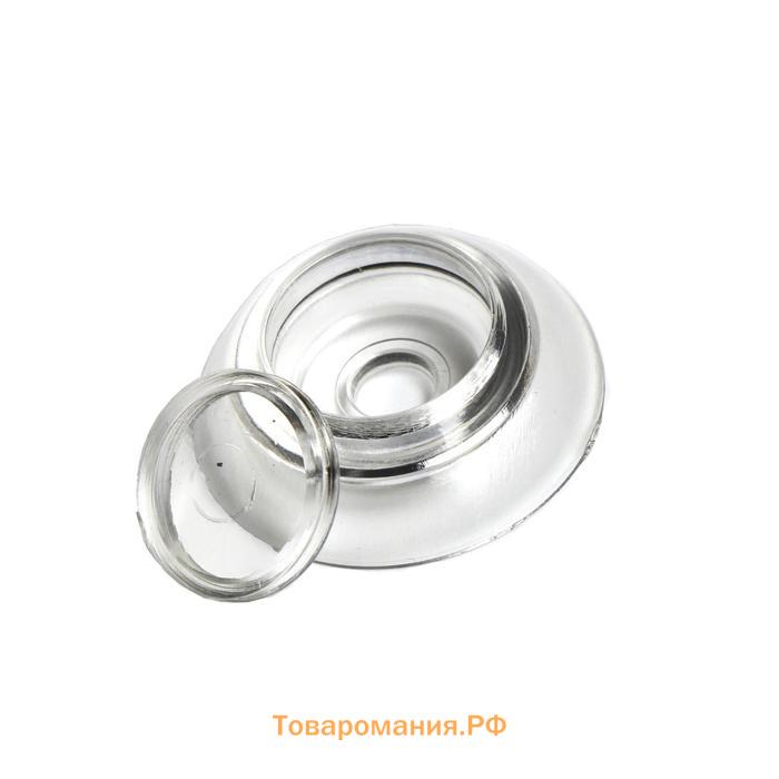 Термошайба мини из поликарбоната, d=30 мм, УФ-защита, прозрачная, набор 50 шт.