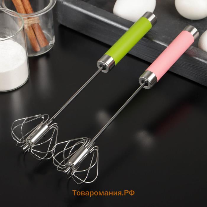 Миксер механический  Color, 25 см, нержавеющая сталь, МИКС