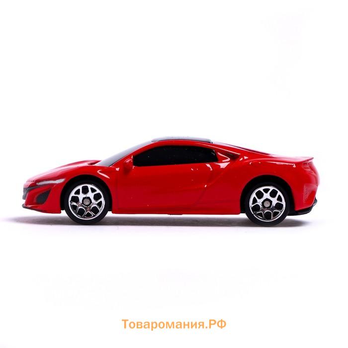 Машина металлическая HONDA NSX, 1:64, цвет красный