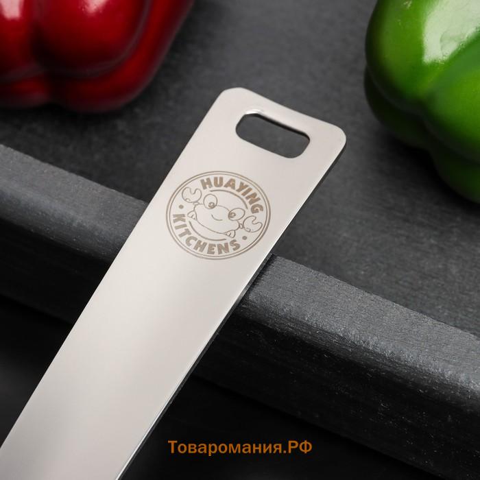 Сито для просеивания с ручкой  Zero, d=10 см, нержавеющая сталь, серебристое