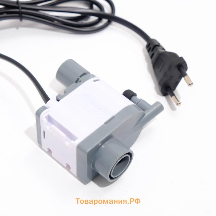 Помпа аквариумная JINGYE JY-910, 500 л/ч, 6 Вт, высота подъема воды 0,6 м