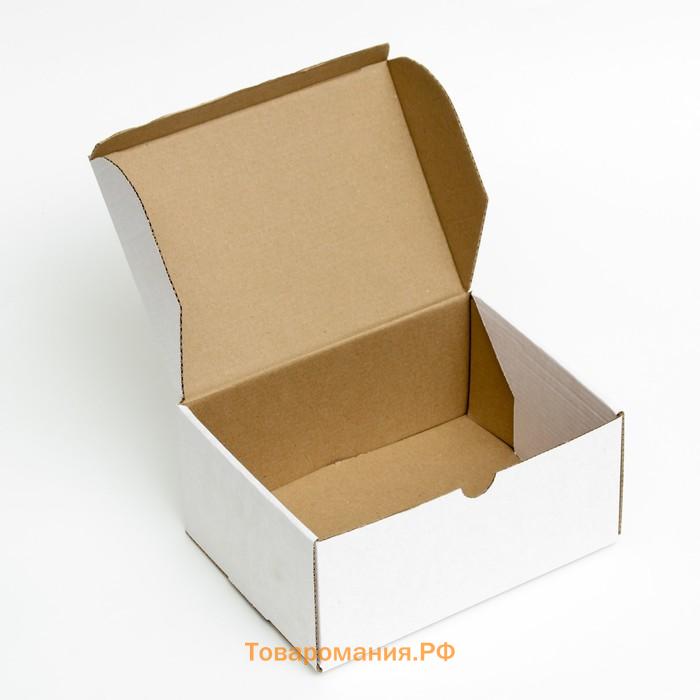 Коробка самосборная "С днем рождения, пупсик", 22 х 16,5 х 10 см