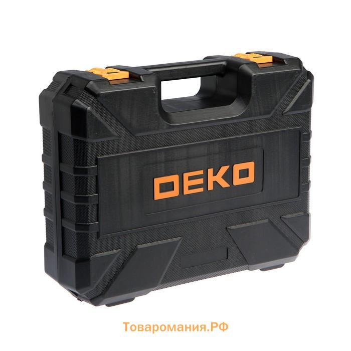 Дрель-шуруповерт DEKO GCD12DU3 SET3, 12 В, 2х1.5 Ач,  Li-lon, 32 Нм + оснастка 13 пр.