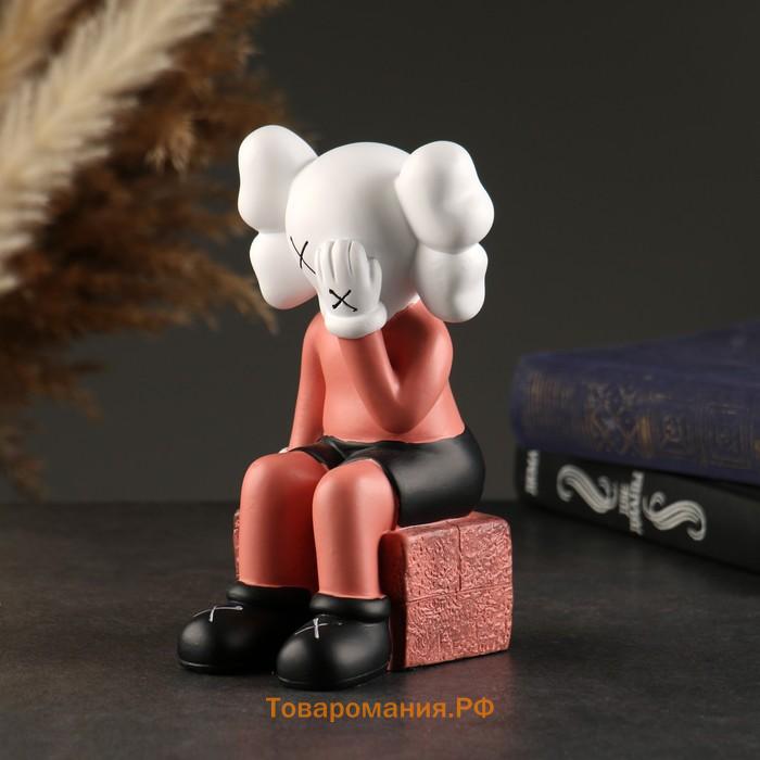 Фигурка полистоун «Клоун на сундуке», 16×10 см