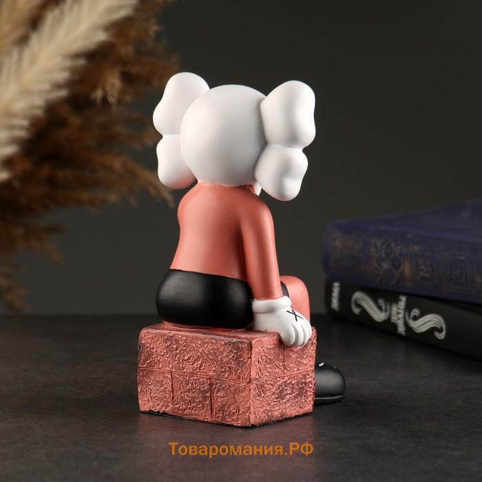 Фигурка полистоун «Клоун на сундуке», 16×10 см
