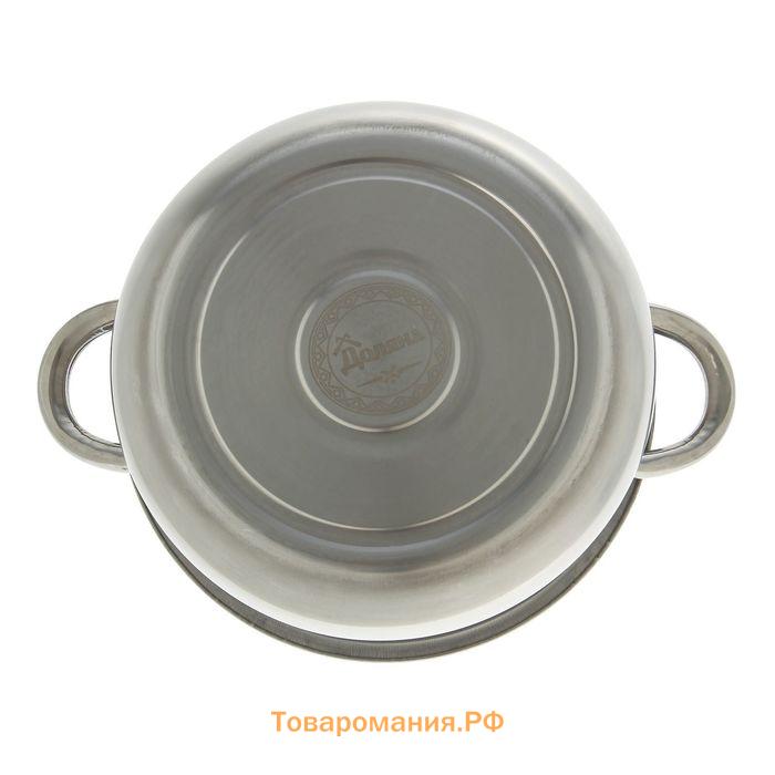 Мантоварка-пароварка  «Классика», d=24 см, 4 уровня (нижний уровень 3.6 л), нержавеющая сталь, индукция