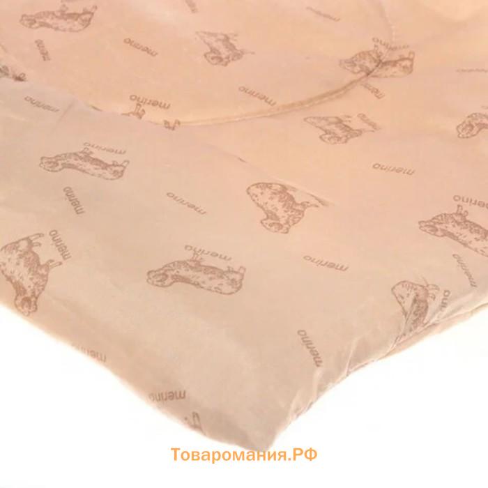 Одеяло Овечка эконом, размер 140х205 см, МИКС, полиэстер 100%, 200г/м