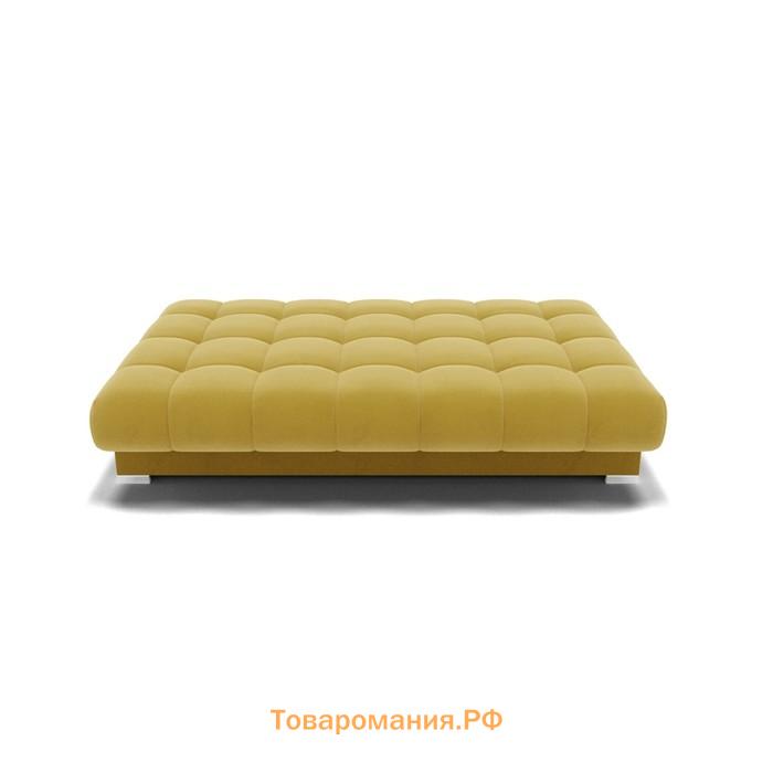 Прямой диван «Фиеста 1», механизм книжка, велюр, цвет селфи 08 / подушки 07