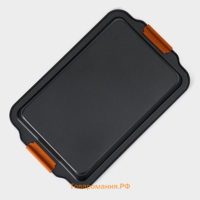 Противень для выпечки Magistro French Bakery, 41.5×26.5×5 см, антипригарное покрытие