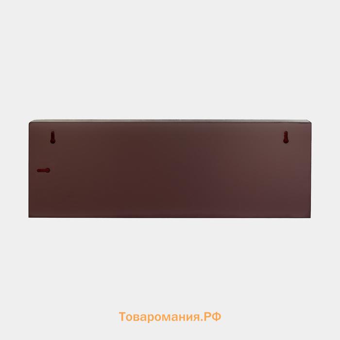 Барометр механический, с метеостанцией, 32×11×3.5 см