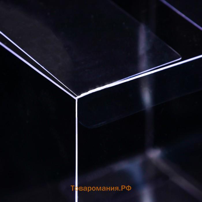 Складная коробка из PVC 12×12×12 см