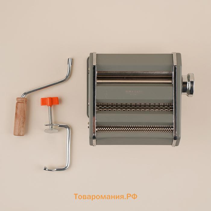 Лапшерезка ручная SL Home «Оливковая роща», 21×15×13.5 см, нержавеющая сталь, оливковая