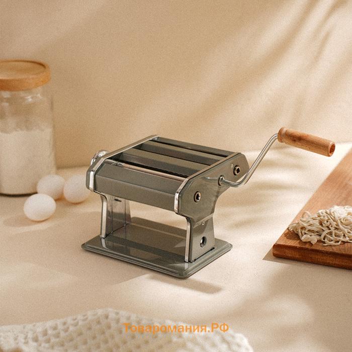 Лапшерезка ручная SL Home «Оливковая роща», 21×15×13.5 см, нержавеющая сталь, оливковая