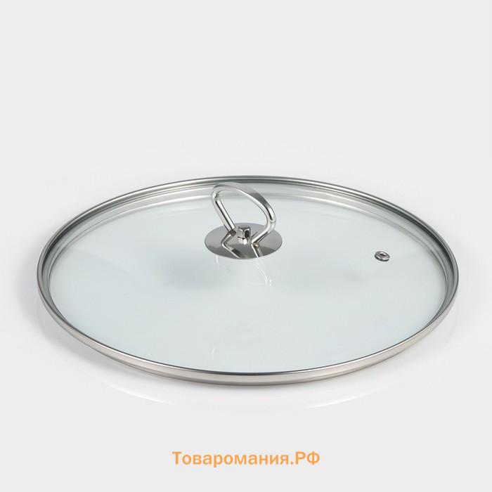 Кастрюля  «Грейт», 9 л, индукция, нержавеющая сталь