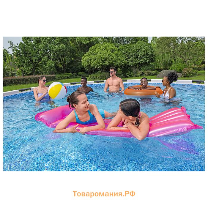Бассейн каркасный Bestway Steel Pro Max 561FМ, 610×132 см, фильтр-насос, лестница, тент, круглый