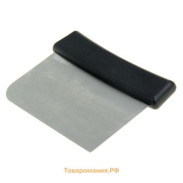 Шпатель кондитерский KONFINETTA, 16×11.5 см, чёрный