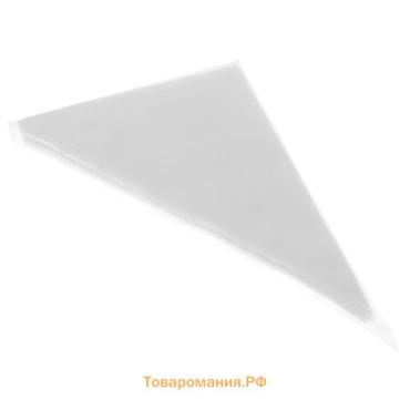 Кондитерские мешки одноразовые , 30 мкм, 32.5×22.5 см (размер М), 100 шт.