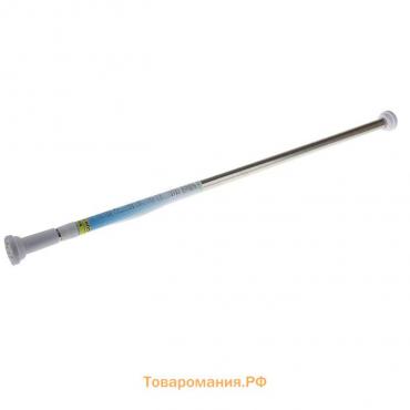Карниз для ванной , телескопический, 90-160 см, стальной