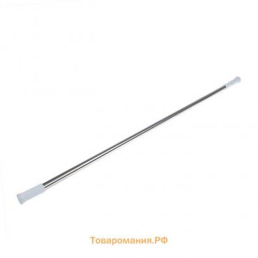 Карниз для ванной , телескопический, d=3,2 см, 70-120 см, стальной