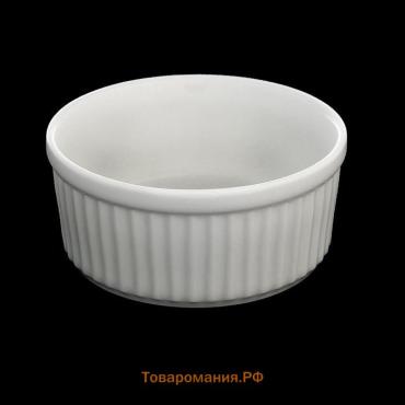 Рамекин Wilmax, 200 мл, d=9 см, фарфор, белый