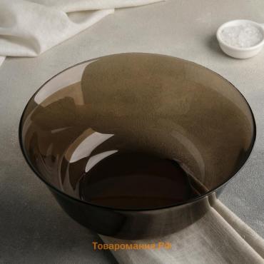 Салатник Luminarc Ambiente Eclipse, 2.5 л, d=24 см, стекло, коричневый