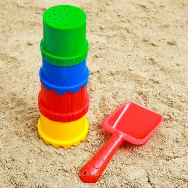 Набор для игры в песке, цвета МИКС