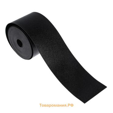 Лента бордюрная, 10 см×10 м, толщина 1.2 мм, пластиковая, чёрная, Greengo