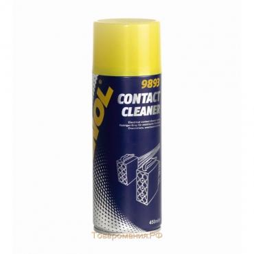 Очиститель контактов MANNOL Contact Cleaner 9893, 450 мл
