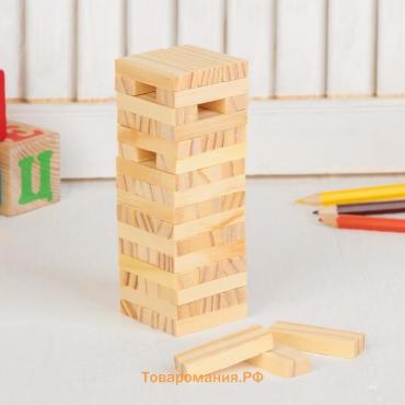 Игра настольная «Падающая башня» 13 × 4,5 × 4,5 см