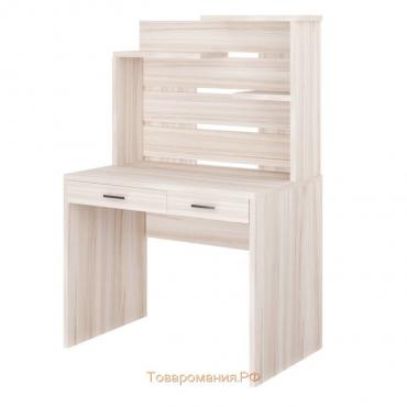 Стол с надстройкой, 1000 × 620 × 1520 мм, цвет карамель