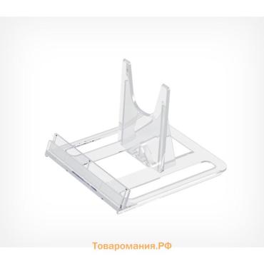 Подставка универсальная регулируемая большая, 11,5×10×8 см, оргстекло 3 мм