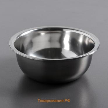 Миска  «Мэйли», 1.6 л, 21×6.5 см, толщина 0.33 мм, нержавеющая сталь, серебристая