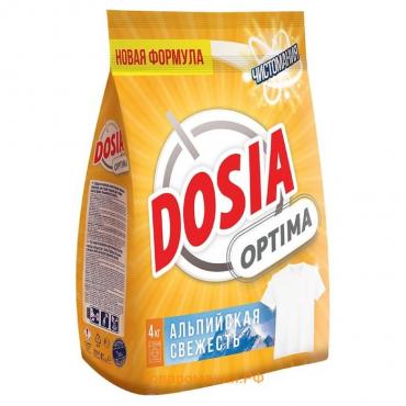 Стиральный порошок Dosia Optima «Альпийская свежесть», автомат, 4 кг