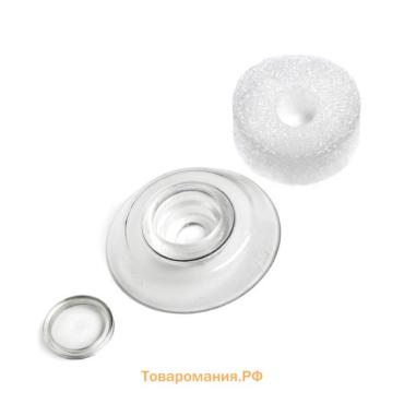 Термошайба из поликарбоната, d=38 мм, УФ-защита, прозрачная, набор 25 шт.